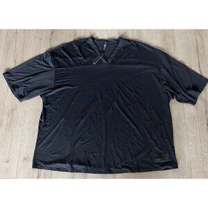 Nike x Skims Women’s Oversized Airy V-Neck Top Size 4x NWT Black